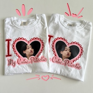 Custom I Love my Cutie Patootie T-Shirts
