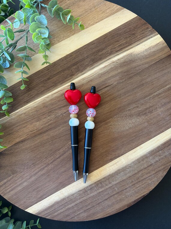 Red Heart Pen