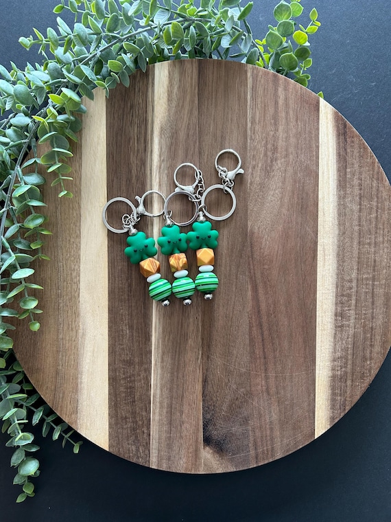 Shamrock Keychain