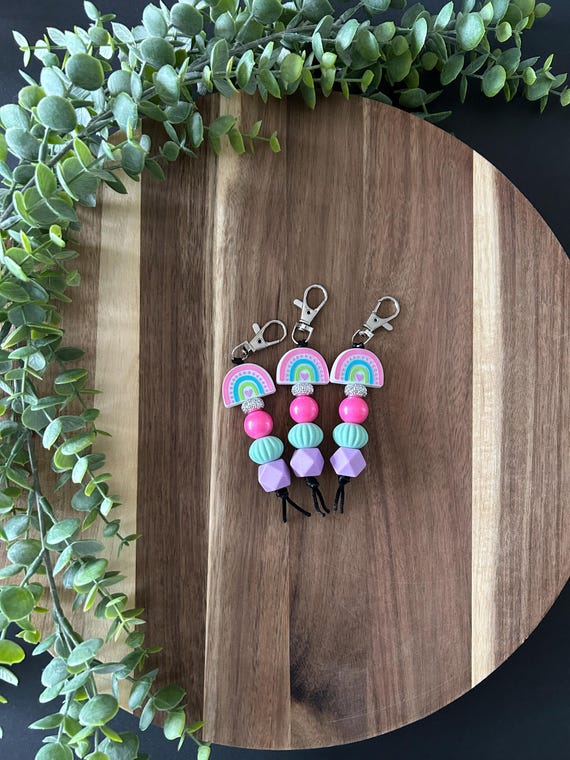 Rainbow Zipper Pull