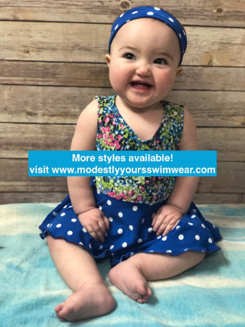 Girls 5 Modest Swimsuit