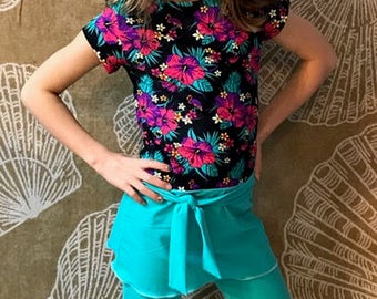 Girls Modest Swim Set