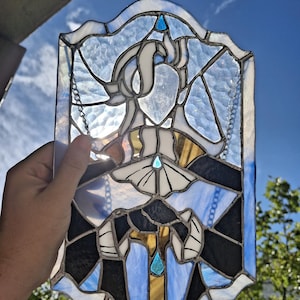 Vitrail impact Neuvillette Genshin - Attrape-soleil - Art Furina Genshin