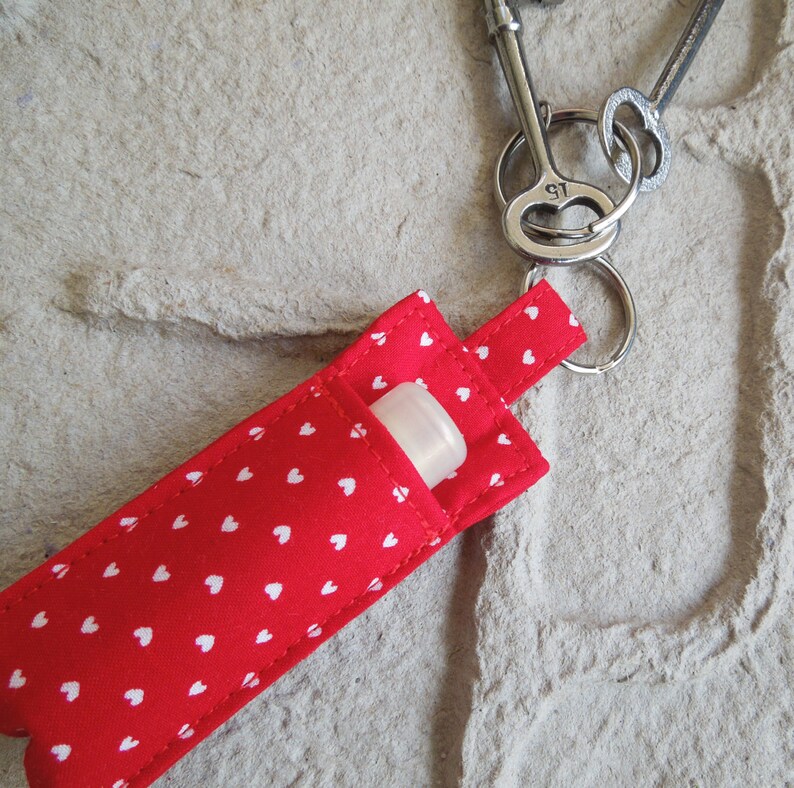 Chap Stick Holder Lip Balm key chain chapstick case lip Etsy