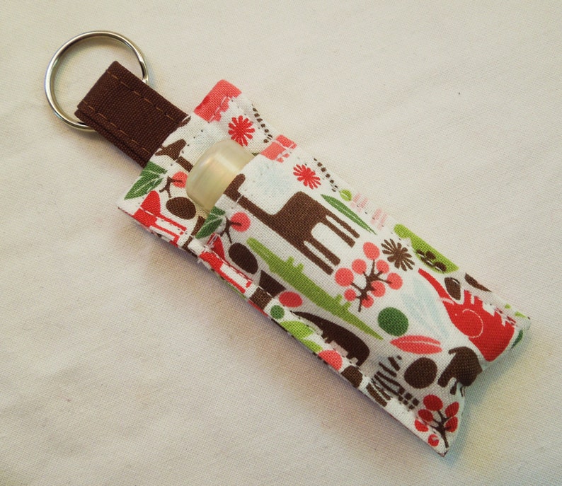 Chap Stick Holder Lip Balm key chain chapstick case lip Etsy