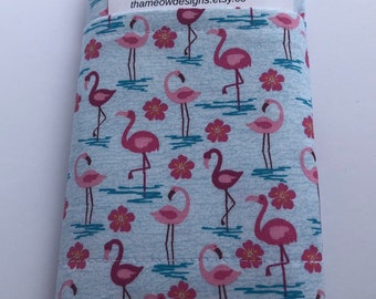 Any iphone/any Samsung Galaxy/Google Pixel or any other cell phone device case wallet case,Cell phone cover sleeve pocket bag - Flamingo