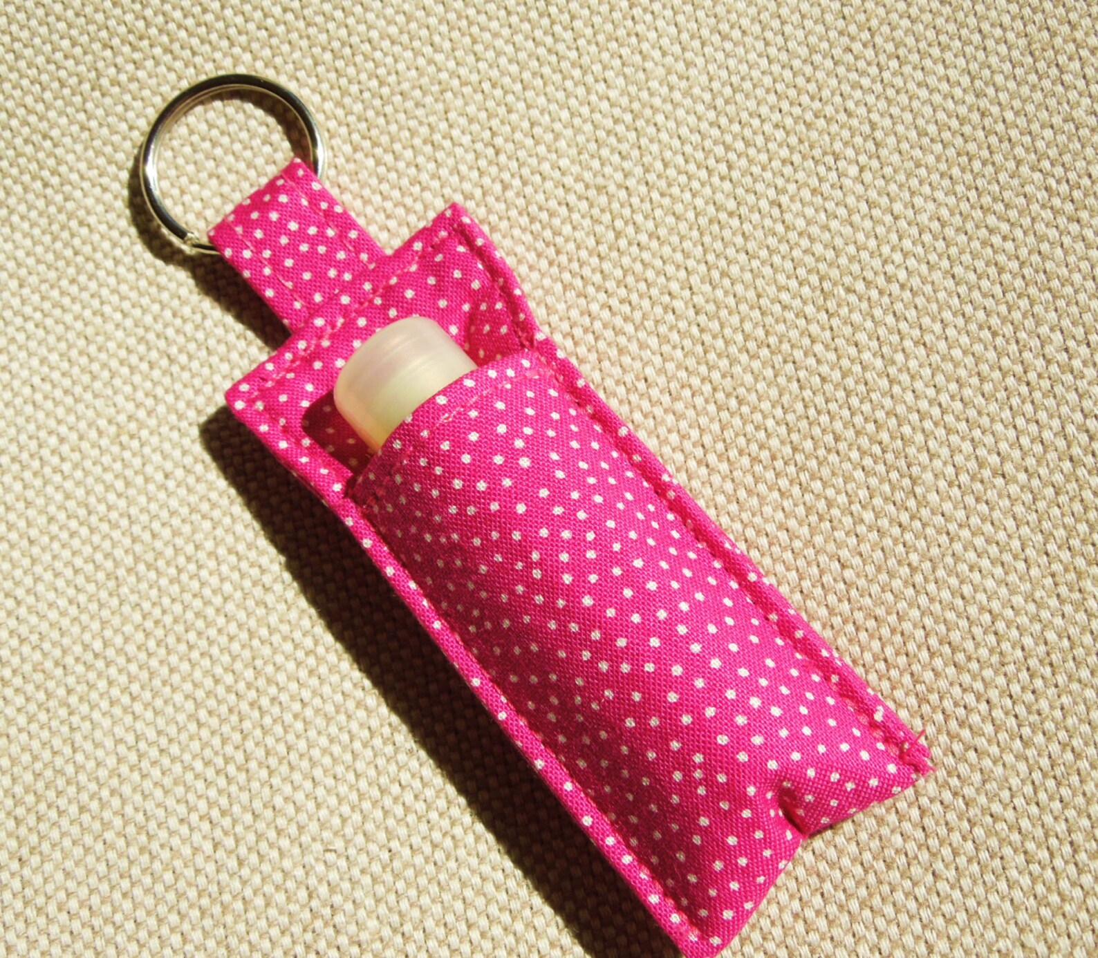 Chapstick Holder Lip Balm Key Chain Chapstick Case Etsy