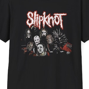 Slipknot Band T-Shirt Graphic Tee Rock Music Shirt Vintage Style Casual Unisex Gift