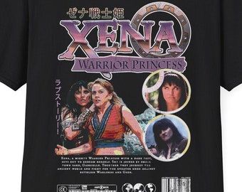Xena Warrior Princess 90s Retro Unisex Graphic T-Shirt