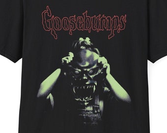 グースバンプス ホラーシャツ – 90年代レトロモンスターグラフィックTシャツ