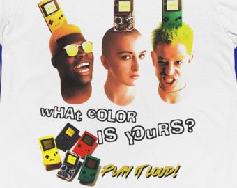 Retro Gameboy Graphic T-Shirt: 90s Gamer Tee - Softstyle