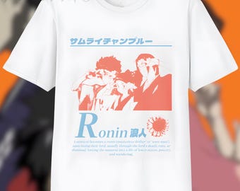 Samurai Champloo Anime Shirt | Y2K Toonami Graphic Tee