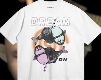 Sega Dreamcast Seaman T-Shirt – Unisex Boxy Tee, Retro Gaming Apparel, Gamer Gift, Nostalgic Merchandise