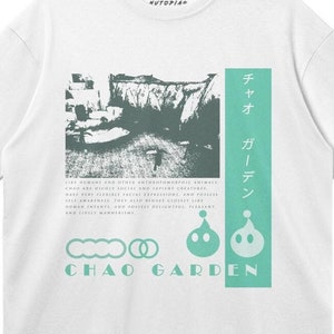 Chao Garden Shirt: Sonic Adventure Dreamcast Tee - Vaporwave Sega Nostalgia