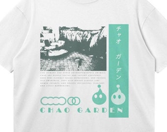 Chao Garden Shirt: Sonic Adventure Dreamcast Tee - Vaporwave Sega Nostalgia