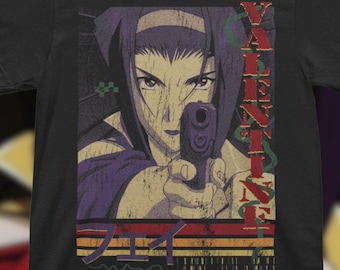 Cowboy Bebop Shirt – Faye Valentine Anime Graphic Tee