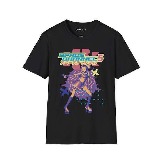 SEGA Space Channel 5 Dreamcast Tシャツ　LL Space Channel 5 Sega Dreamcast T-shirt: Retro Gamer Tee - Etsy