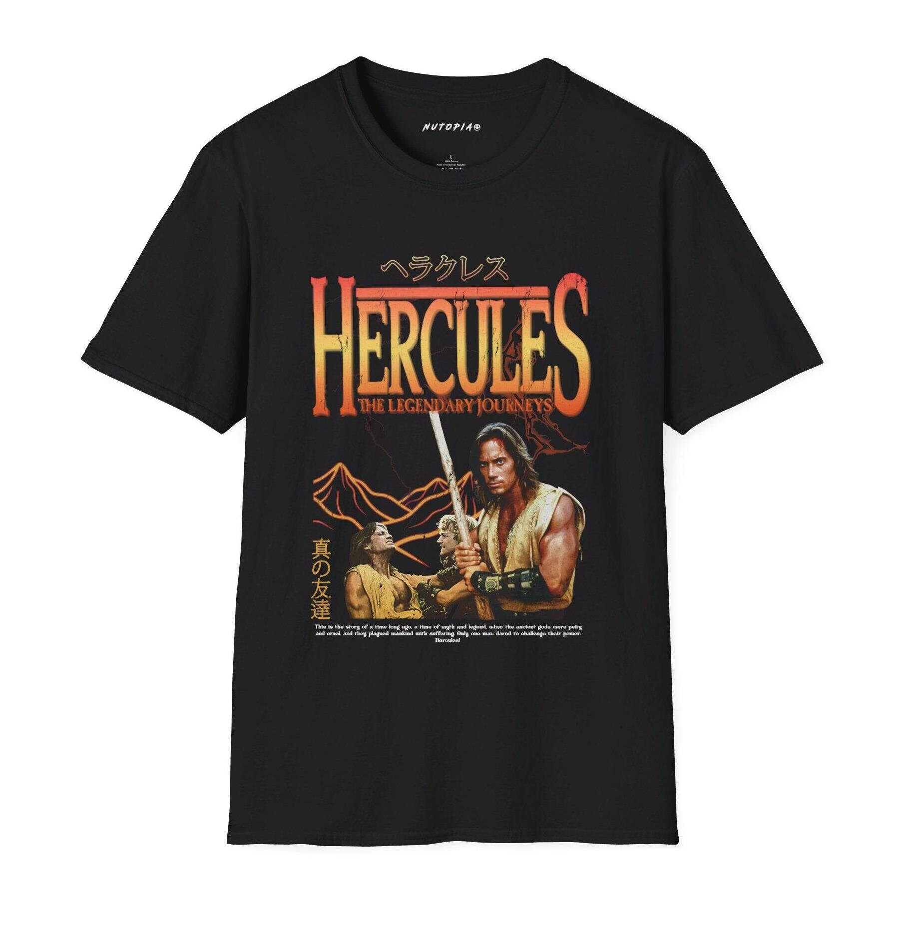 Hercules 90s Retro Graphic T-shirt Unisex Vintage Style Tee