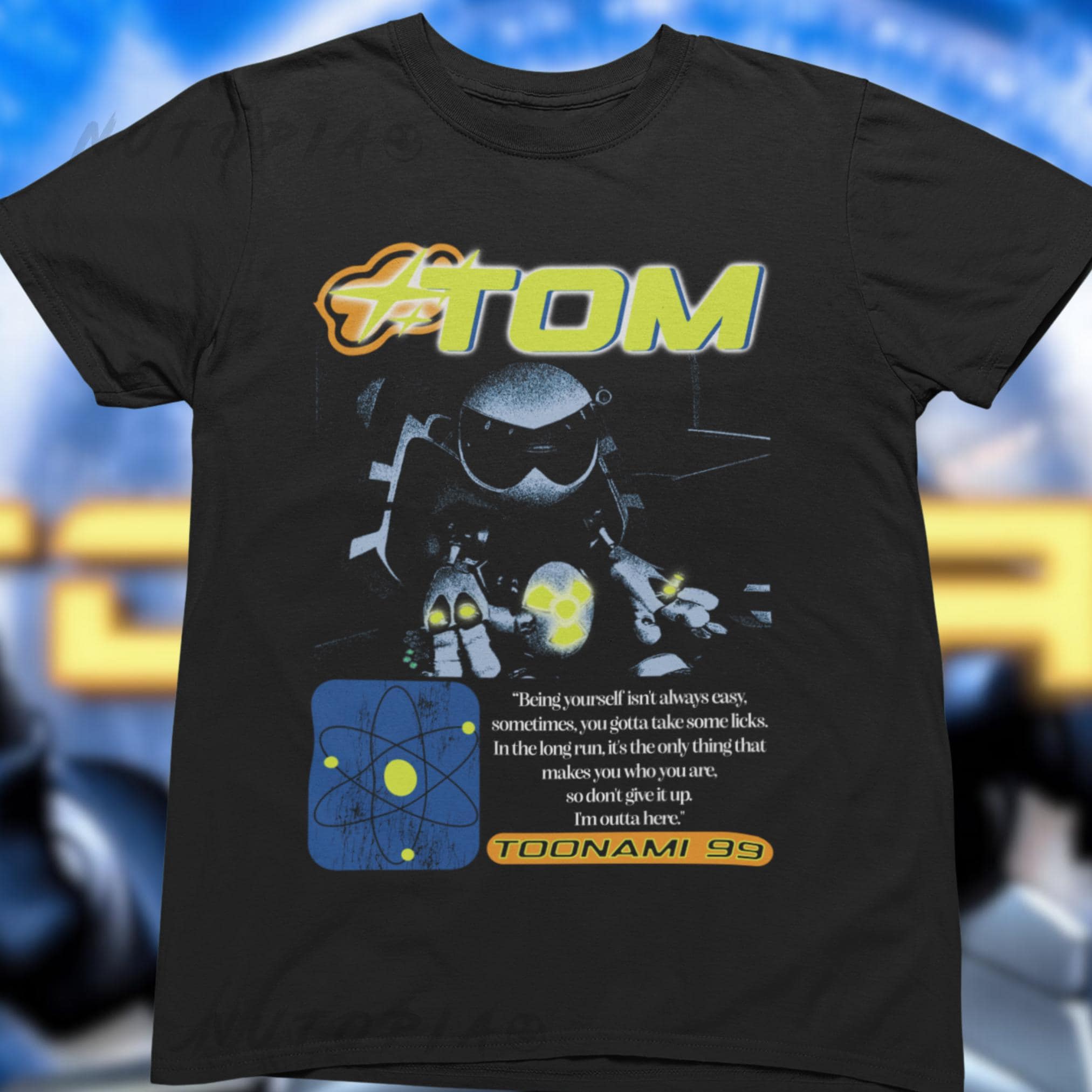 Toonami Tom Retro Graphic T-shirt - 90s Cartoon Network Tee - Etsy