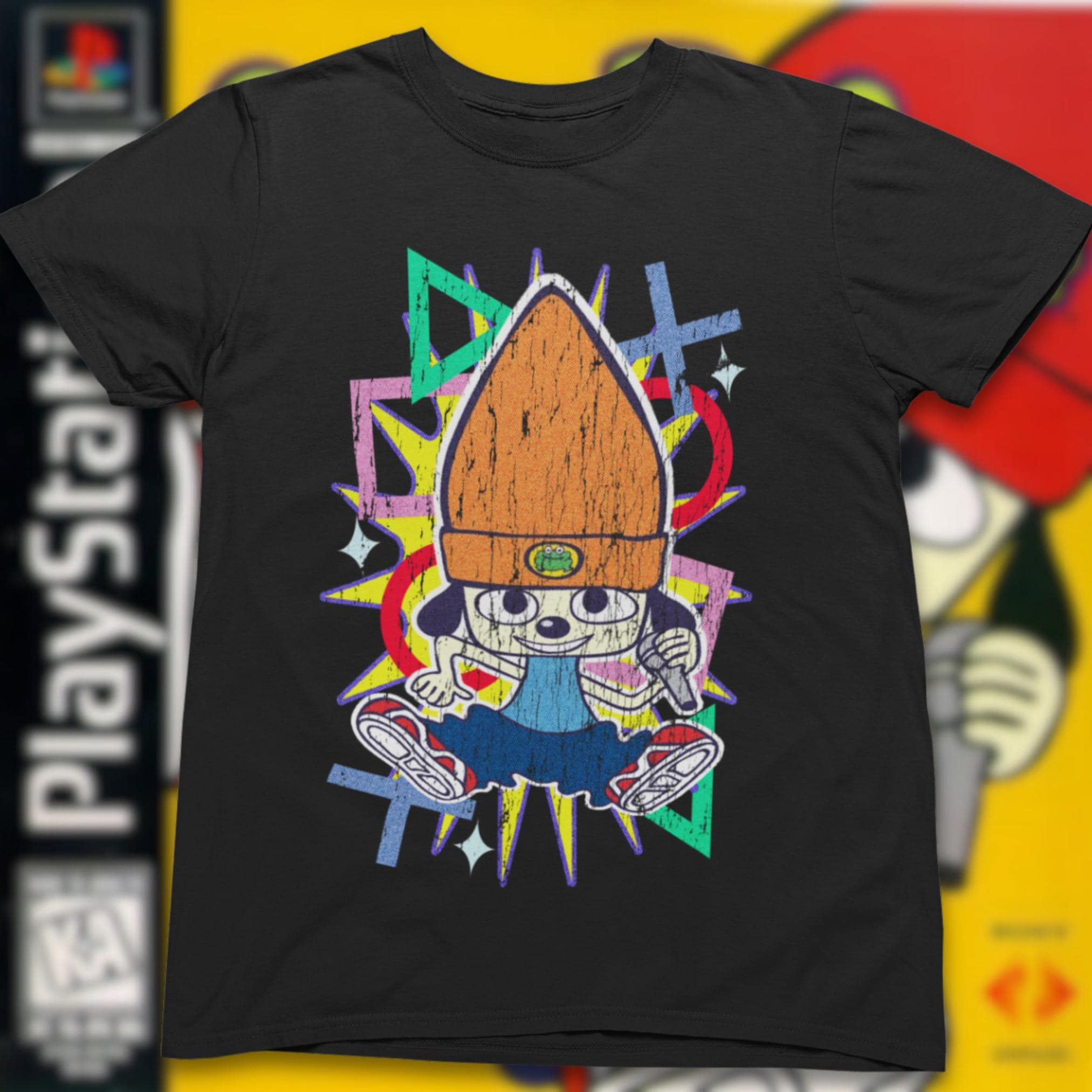 PARAPPA THE RAPPER x WDS Hooded Hip Hop Parappa The Rapper Hoodie