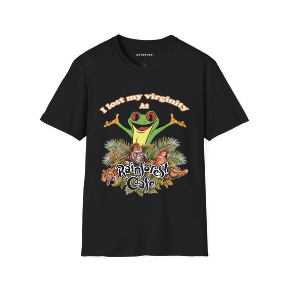 Rainforest Cafe Graphic Tee: 90s Retro Meme Shirt - Etsy