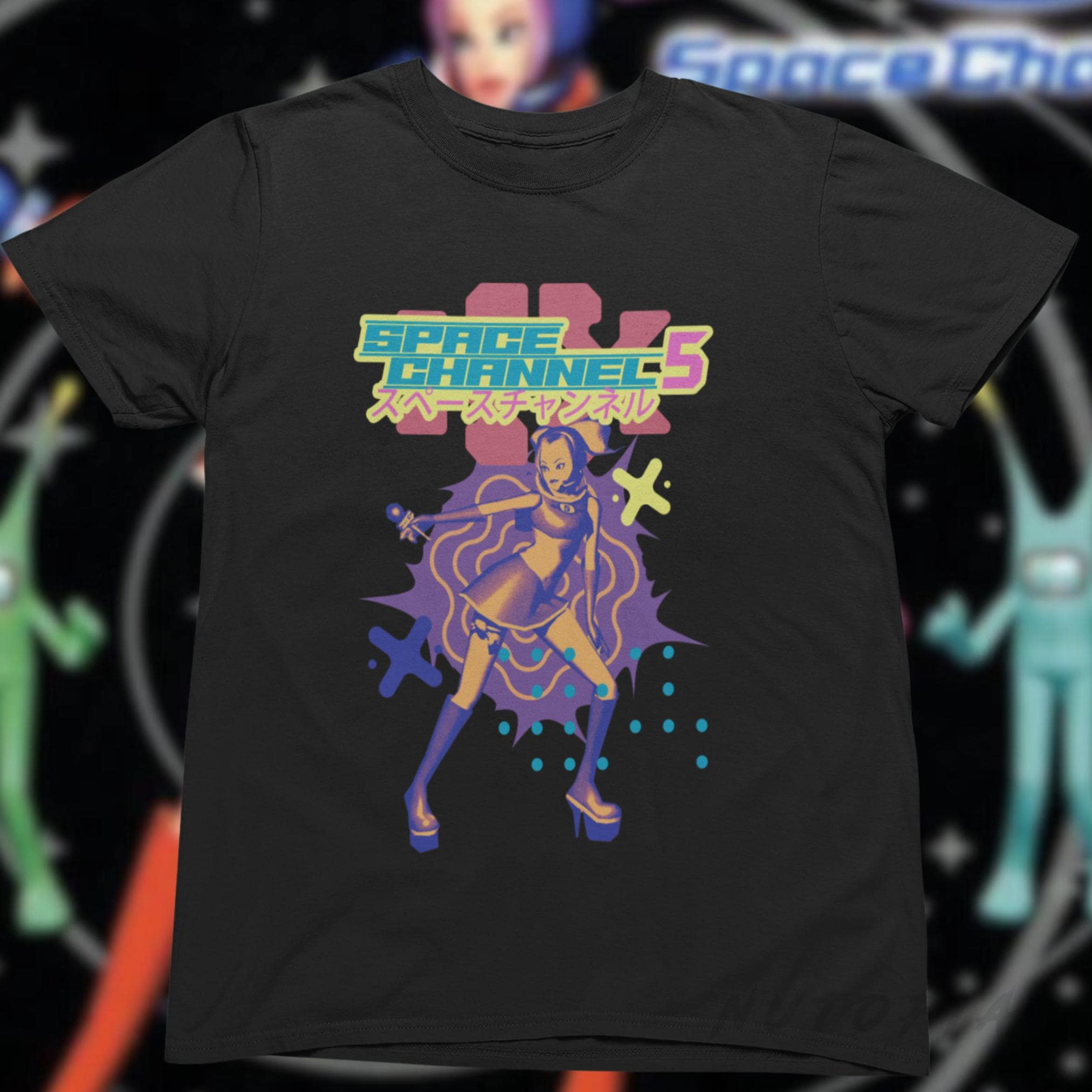 Space Channel 5 Sega Dreamcast T-shirt: Retro Gamer Tee - Etsy