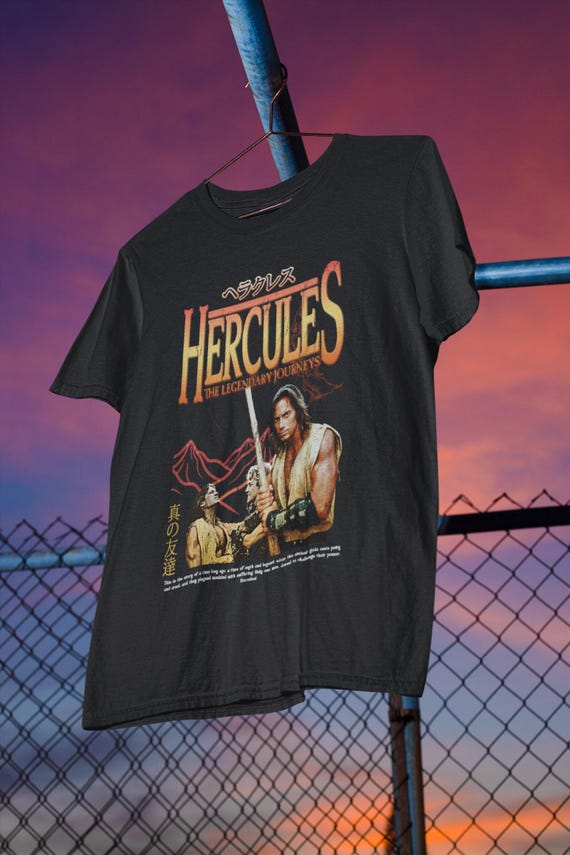 Hercules 90s Retro Graphic T-shirt Unisex Vintage Style Tee Gift 
