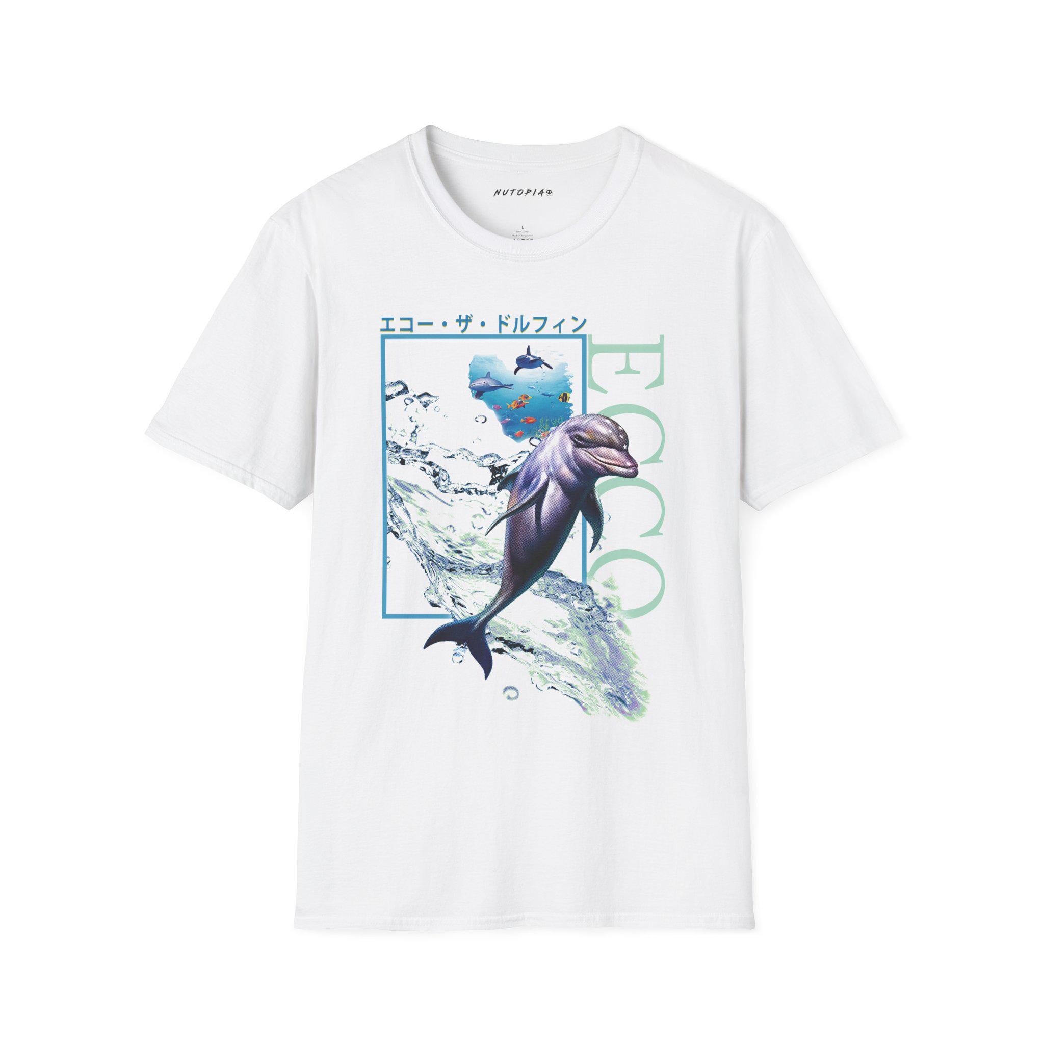 Ecco the Dolphin Sega Graphic Tee: Retro Video Game Shirt - Etsy