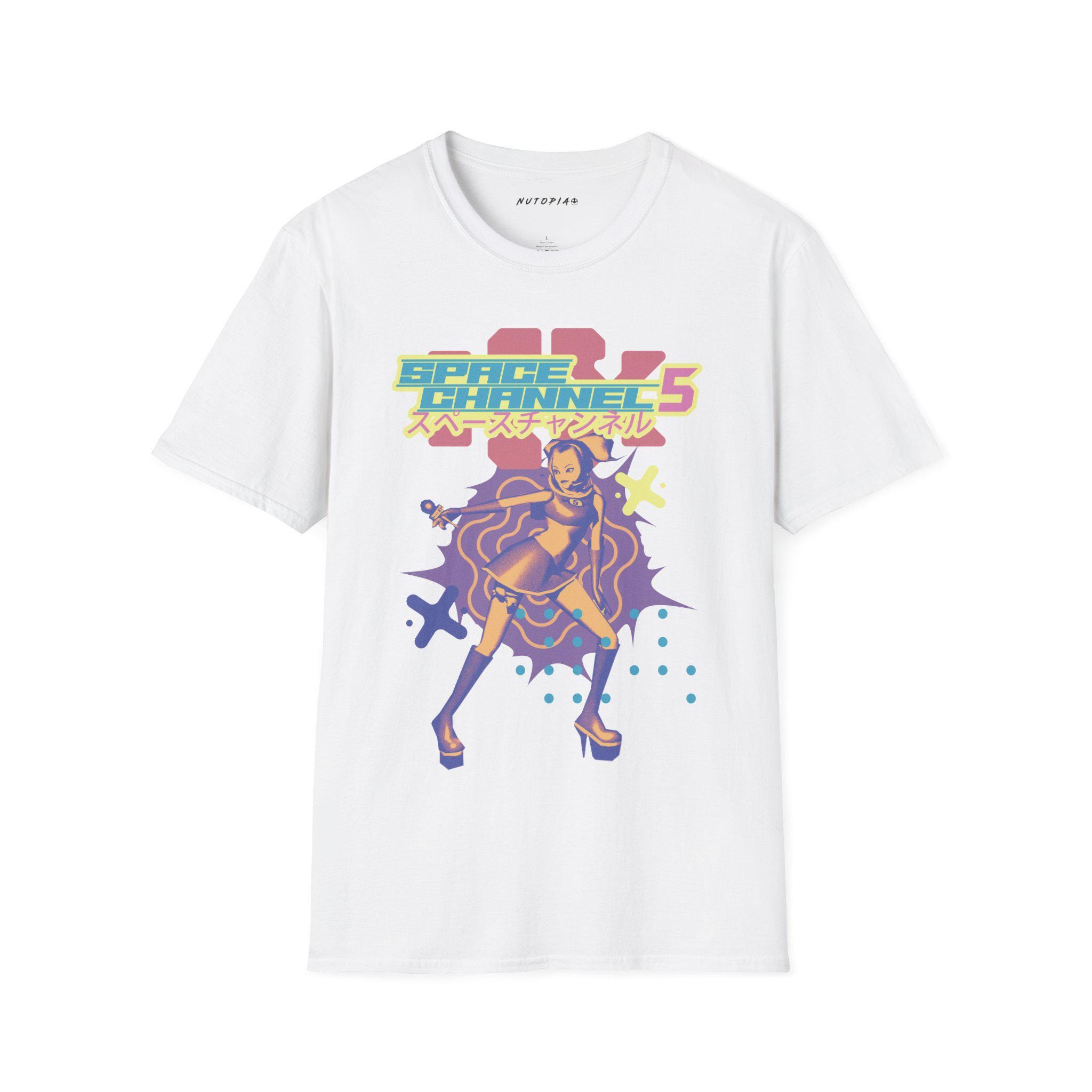 スペースチャンネル5 セガ ドリームキャスト Tシャツ：レトロゲーマーT