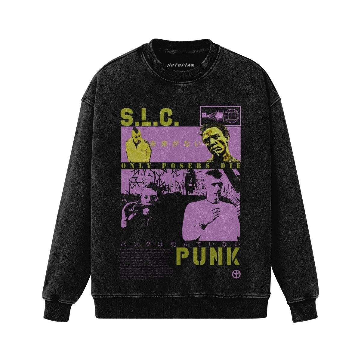 90s Faded Sweatshirt - Etsy