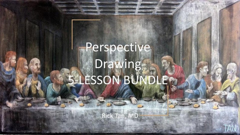 Perspective Drawing Videos 5-Lesson Bundle Rick Tan image 2