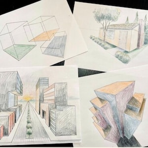 Perspective Drawing Videos 5-Lesson Bundle Rick Tan image 1