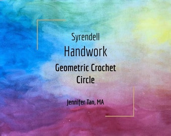 Geometric Crochet Circle Video | Handwork Lesson 3 of 5 | Jennifer Tan