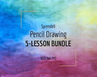 Pencil Drawing Videos | 5-Lesson Bundle | Rick Tan