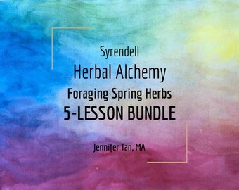 Foraging Spring Herbs Lessons | 5-Lesson Bundle | Jennifer Tan