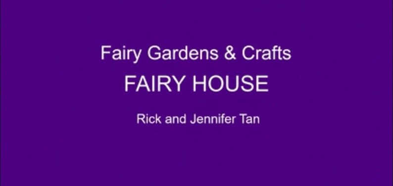 Fairy Gardens & Crafts: Fairy Home and Furniture image 2