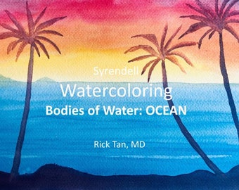 Waldorf Wet-on-Wet Watercolor Painting: Bodies of Water -- Ocean
