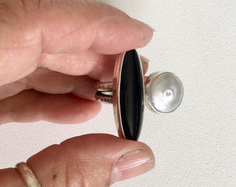 Black and White Ring