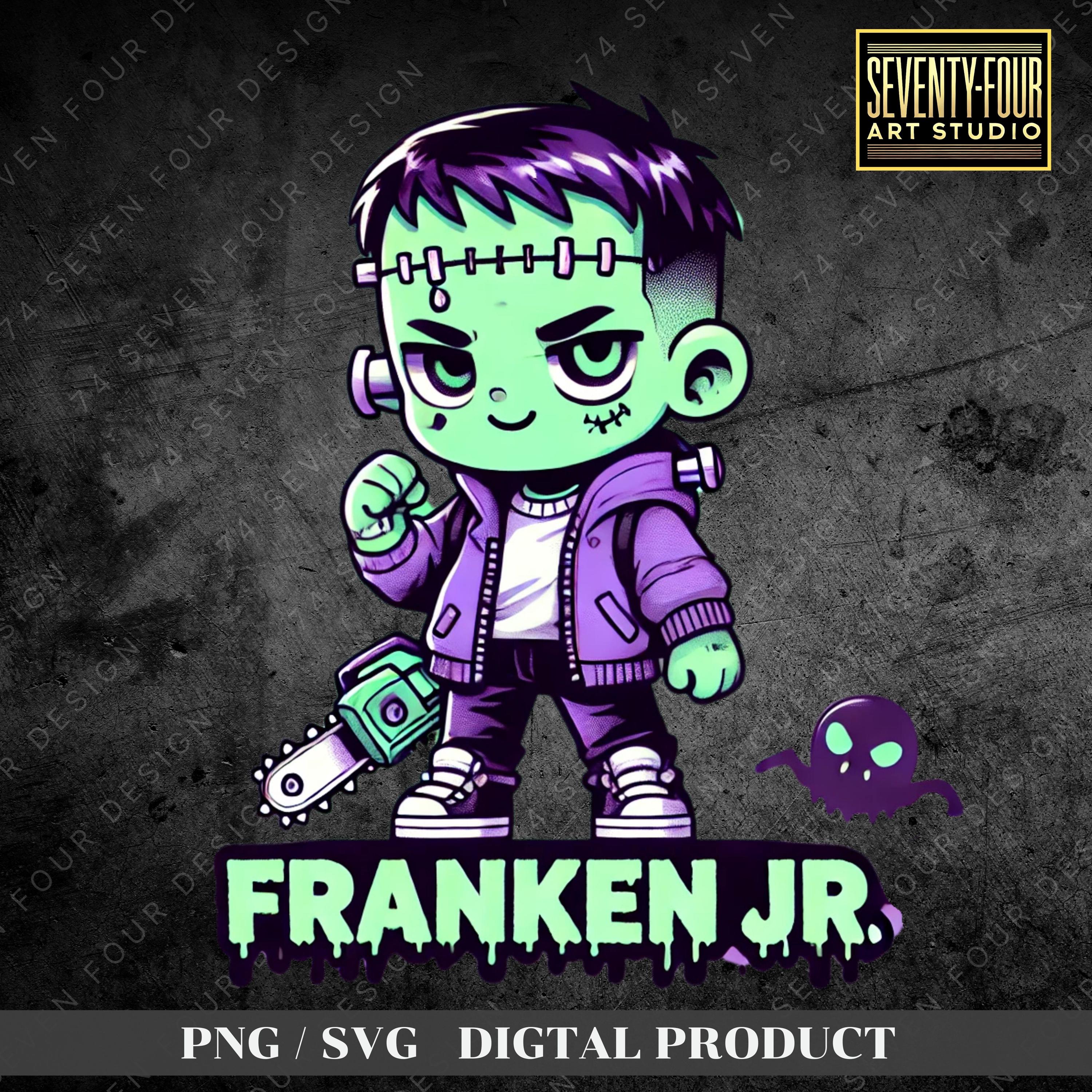 フランケンJr. ハロウィン SVG | チェーンソー フランケンシュタイン