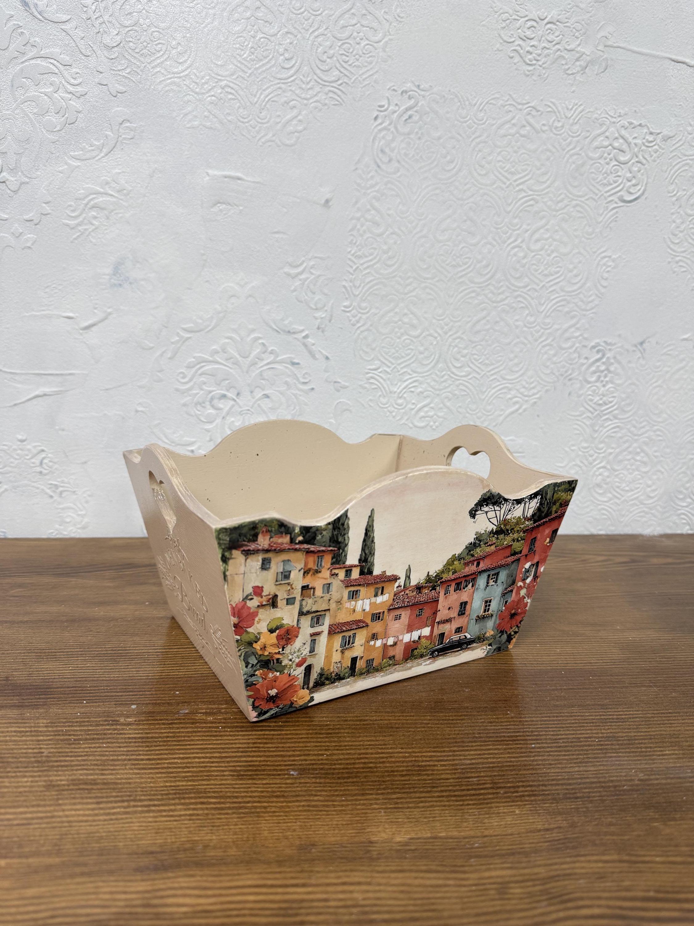 ヴィンテージ木製キッチンセット（パン箱、スパイスオーガナイザー