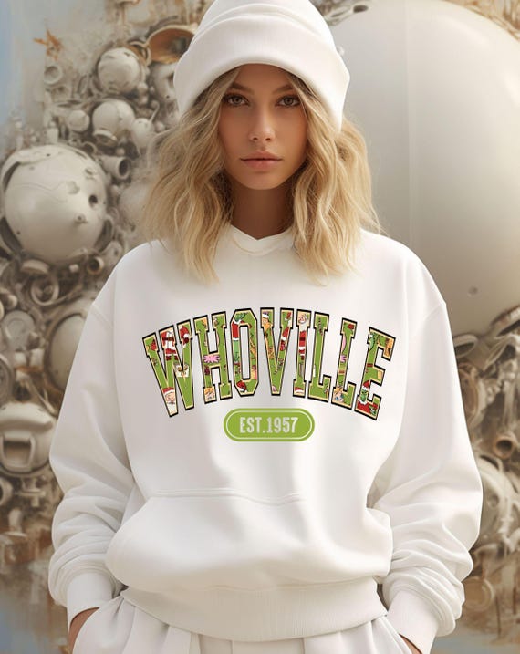 Whoville Est 1957 Christmas Hoodie, Trendy Grinchmas Shirt