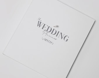 NUEVO cuaderno de planificación de bodas A4 / Regalo para recién comprometidos / Guía para planificadores de bodas / El mejor cuaderno de planificación de bodas / Organizador de bodas