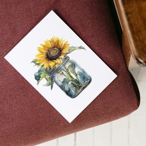 Geburtstagskarte Sonnenblume Karte Blumen Grußkarte Sonnenblume Geburtstagskarte Blank Beste Wünsche Postkarte Jeden Anlass