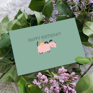 Alles Gute zum Geburtstag Karte Hund Glückwunschkarte Hund Geburtstagskarte Geburtstagswünsche Liebe Geburtstagskarte süsse Geburtstagskarte
