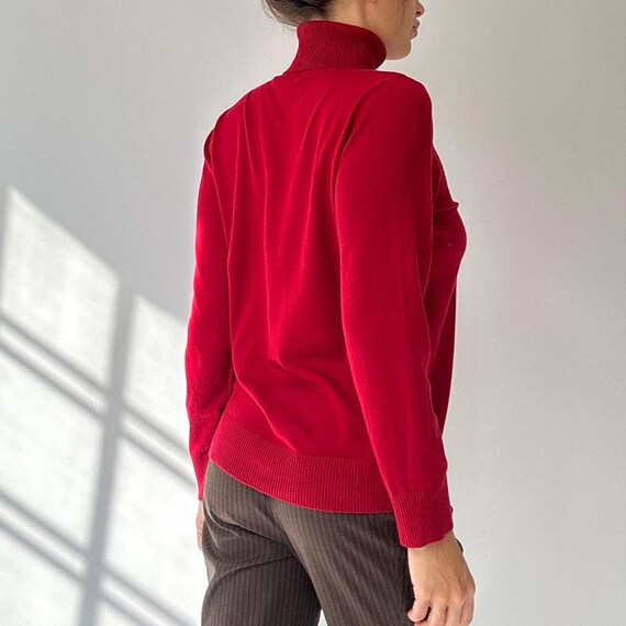 Retro Turtleneck Knit Tank