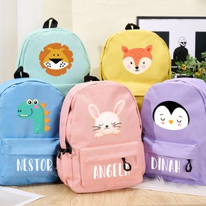 Sac à dos personnalisé pour tout-petit, Sac à dos préscolaire, Cartable pour tout-petit, Cartable pour enfants, Sac à dos pour enfants avec nom, Sac à dos pour enfants, Noël