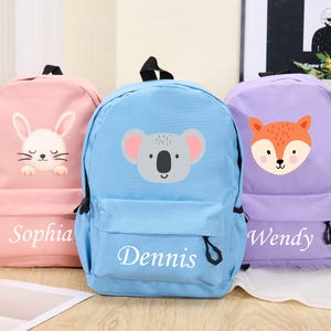 Sac à dos personnalisé pour enfants avec nom Sac à dos personnalisé pour tout-petits sac à dos préscolaire cartable pour enfants 1er anniversaire cadeau cadeaux de Noël