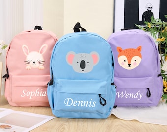 Personalized Kids Backpack With Name Custom Toddler backpack  Preschool Backpack School Bag for Kids 1st Birthday Gift Christmas gifts