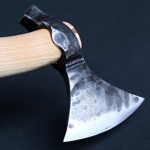 Hand forged Replica of the ancient battle axe