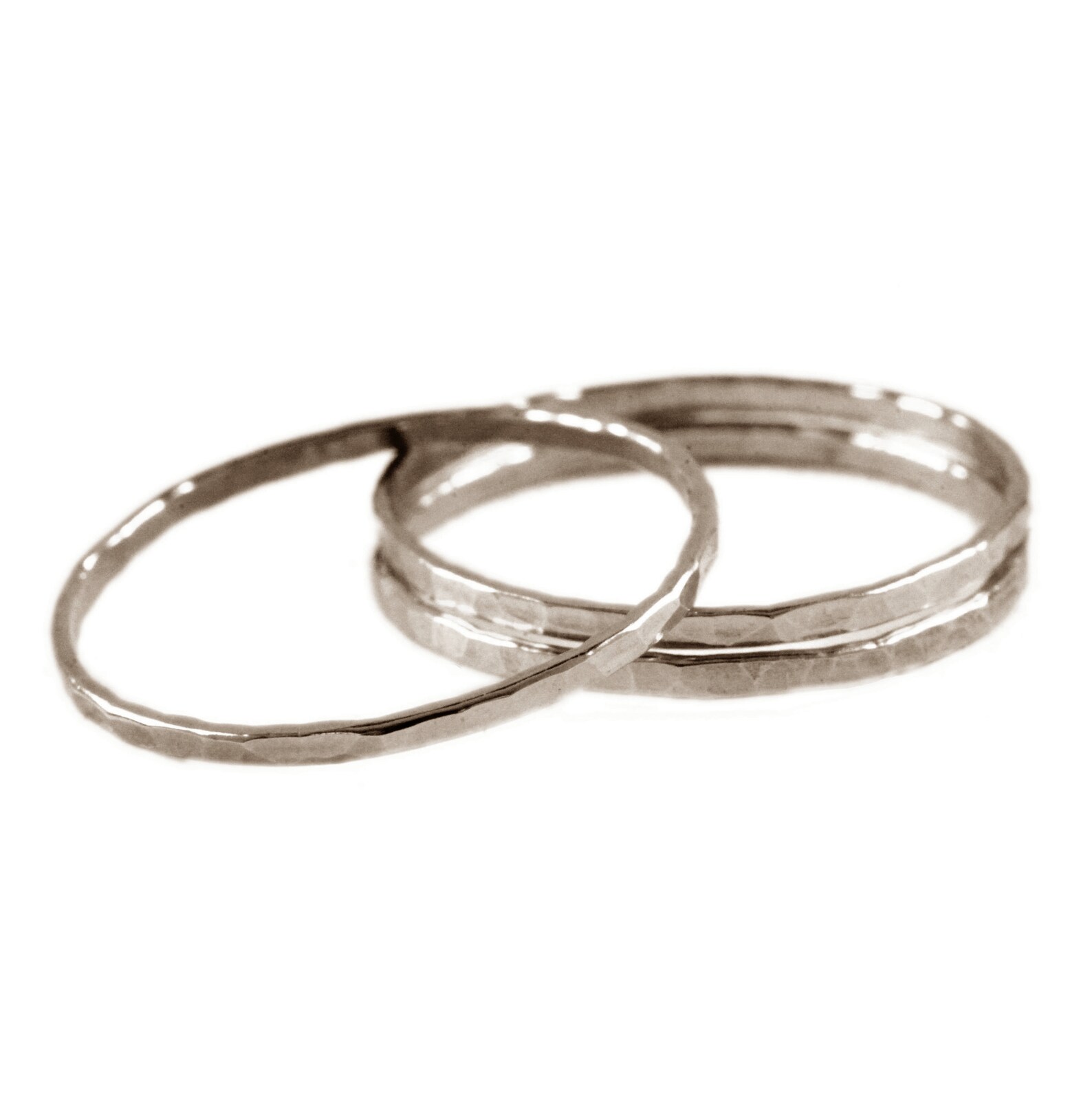 Anello Con Nodo Chiuso, Argento Sterling, Delicato, Sottile - Foto 2